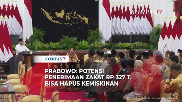Potensi Penerimaan Zakat Rp327 Triliun, Prabowo: Bisa Hapus Kemiskinan Ekstrem