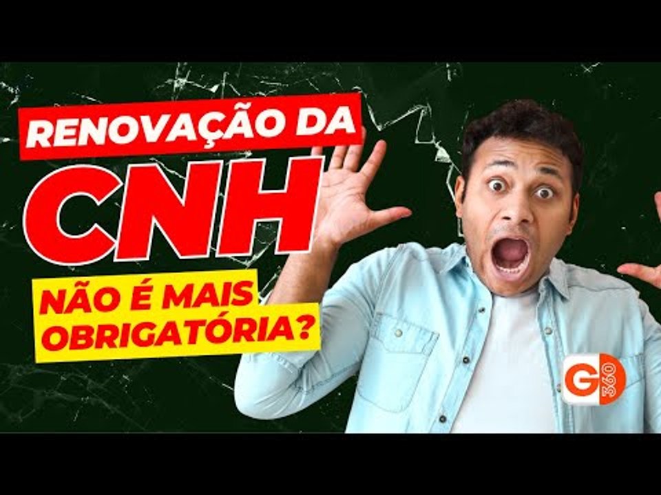 RENOVAÇÃO DA CNH DEIXOU DE SER OBRIGATÓRIA? VEJA AS MUDANÇAS QUE AFETARAM A CARTEIRA DE MOTORISTA