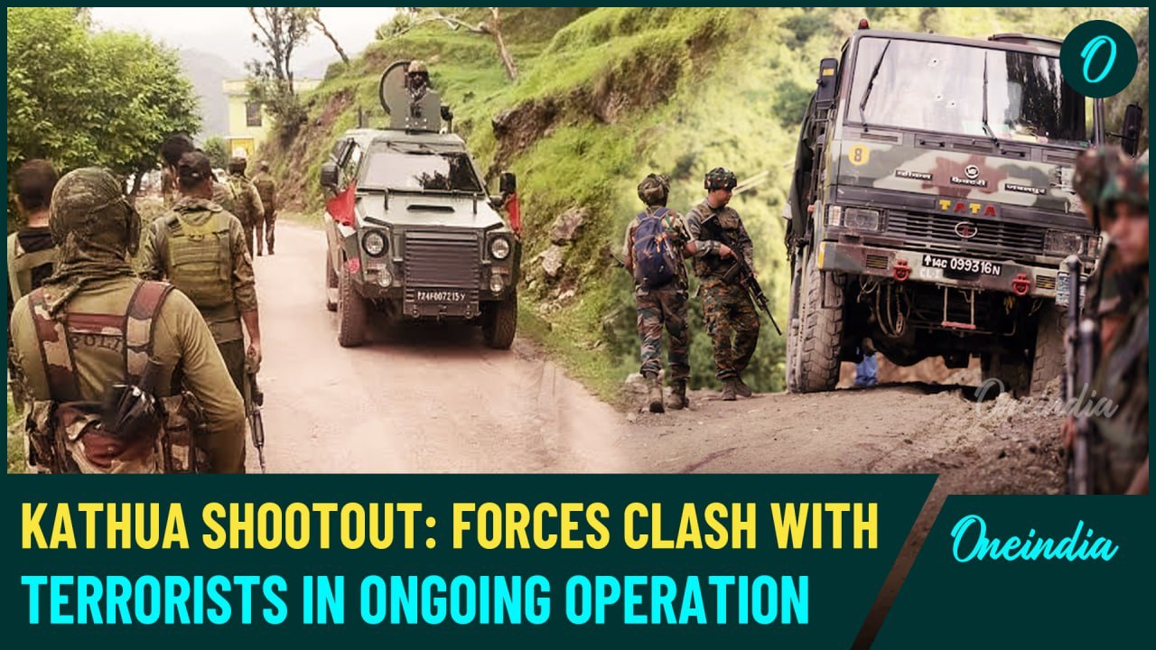 J&K Kathua Encounter: 3 Cops Killed in Gunfight in J&K's Kathua, 2 Terrorists Shot Dead