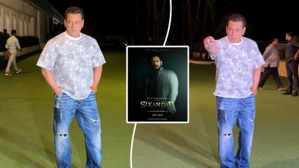 Sikandar Star Salman Khan Clicked With Full Security! Media Goes Crazy!