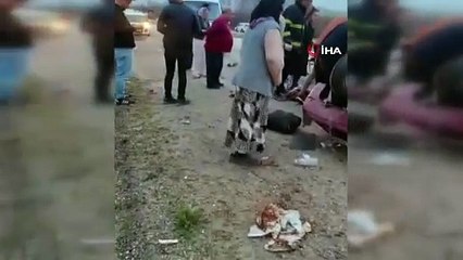 Otomobil takla attı, sürücü ağır yaralandı