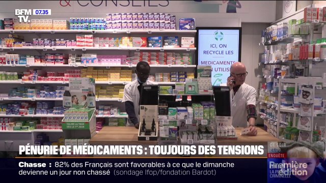 Des niveaux de tension très élevés : Les pénuries de médicaments moins nombreuses mais toujours présentes sur certaines catégories
