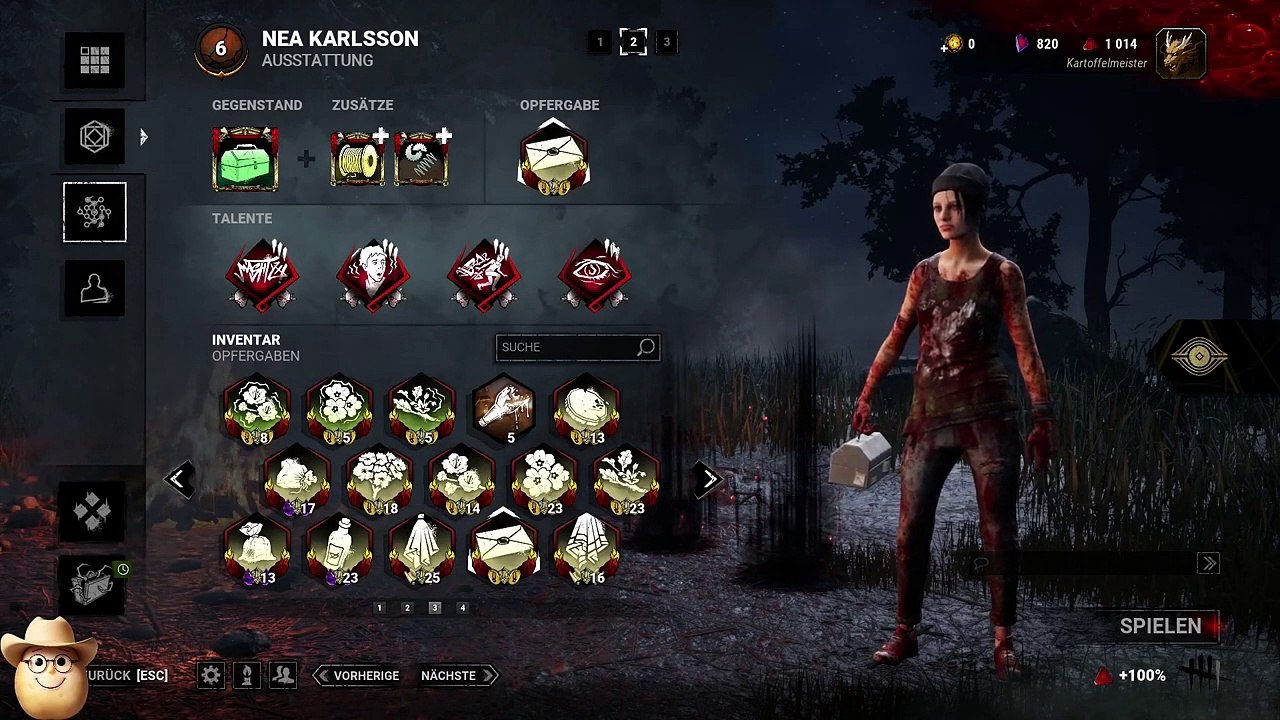 Anfängerperkbuild für Nea Karlson | Dead by Daylight deutsch