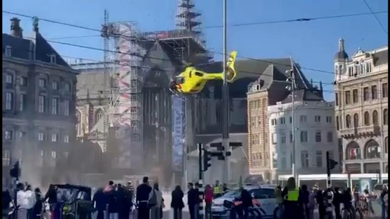 Al menos cinco heridos en un apuñalamiento en Ámsterdam