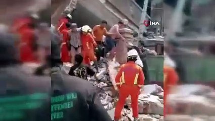 Myanmar'da önce 7,7 ardından da 6,4'lük peşpeşe iki büyük deprem!