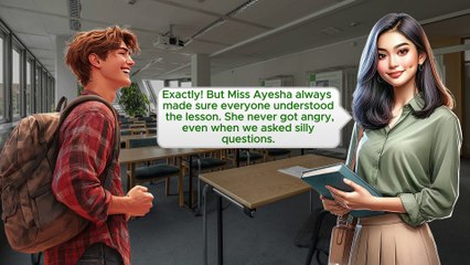 Talking About My Best Teacher: English Conversation for Students | Speak English Fluently #english