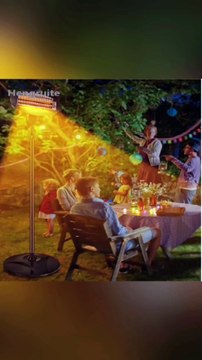 IP55 2000W Freestanding Electric Waterproof Infrared Floor Patio Heater for Outdoor