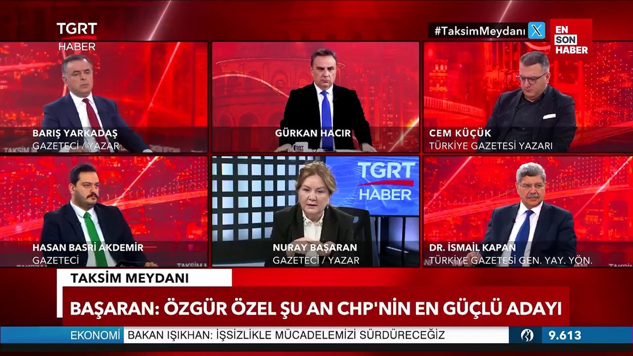 Gazeteci Nuray Başaran: Özgür Özel şu an en güçlü aday