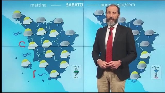 Meteo Toscana, le previsioni del Lamma