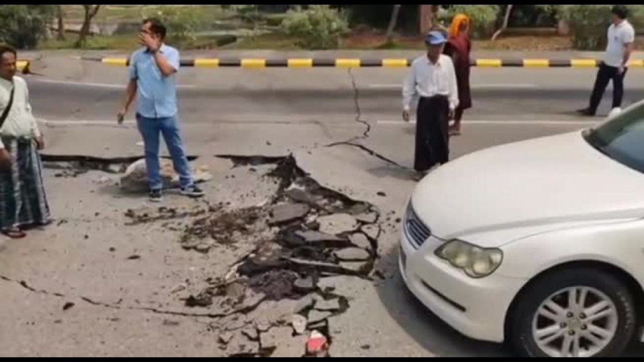 Myanmar, scossa magnitudo 7,7 colpisce il centro del Paese