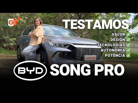 TESTE BYD SONG PRO GS: O SUV HÍBRIDO QUE VAI TE SURPREENDER! VEJA AS TECNOLOGIAS E TODOS OS DETALHES