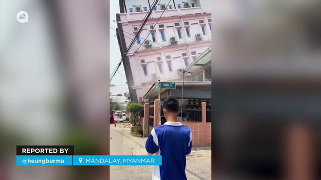 A massive 7.7 magnitude earthquake has struck northwestern Myanmar! In Bangkok, the capital of Thailand, material damage is significant.