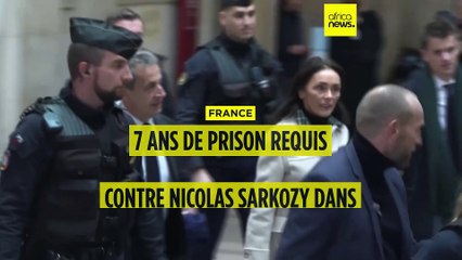 France : 7 ans de prison requis contre Sarkozy pour le "financement libyen"