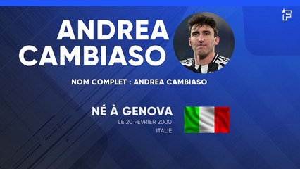 Fiche technique d'Andrea Cambiaso