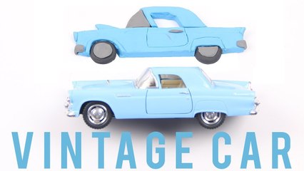 Learn How to Make Vintage Car With Play Doh Colors + More Toy Videos