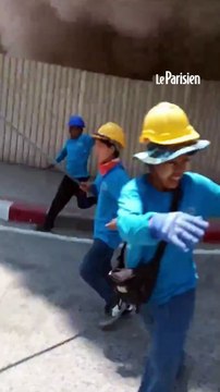 Un immeuble de 30 étages s’effondre à Bangkok