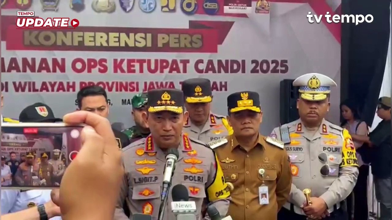 Kapolri Klaim Angka Kecelakaan Menurun dan Waktu Tempuh Perjalanan Lebih Cepat