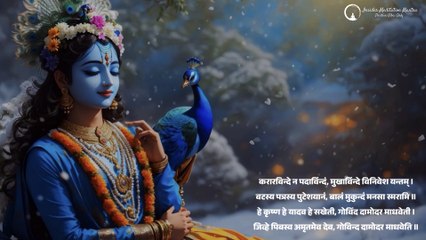 Popular Krishna Bhajan Forever | गोविन्द दामोदर स्तुति | Govind Stotram Bhakti Song