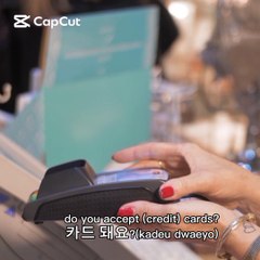 Learn to ask"do you have something cheaper ?" In korea.