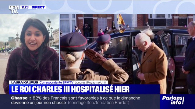 Le roi Charles III brièvement hospitalisé après des effets secondaires liés à son traitement contre le cancer