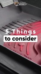 5 Things to Consider when buying floor mats
