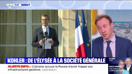 CARTE BLANCHE - Alexis Kohler, de l'Élysée à la Société Générale