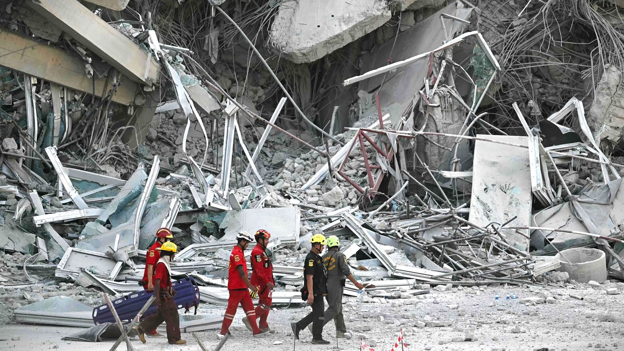 Todesopfer und Zerstörung nach Erdbeben in Myanmar und Thailand