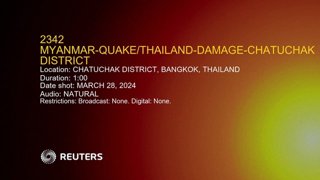 Terremoto en Myanmar