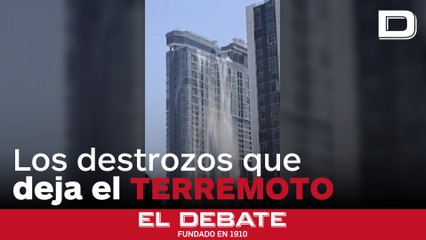 El terremoto de Birmania provoca una cascada artificial y derrumbamientos en todo el epicentro
