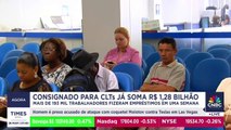 Crédito consignado para CLTs ultrapassa R$ 1,28 bilhão em uma semana; Mariana Almeida comenta