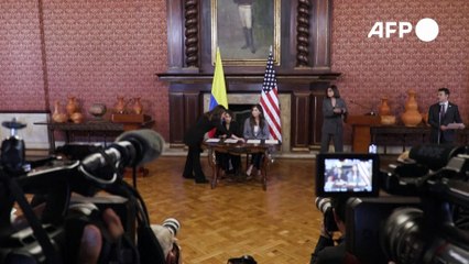 EEUU y Colombia anuncian cooperación para control migratorio y del narco