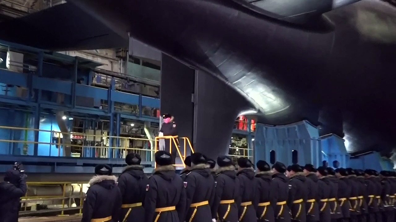 Russland: Neues Atom-U-Boot eingeweiht