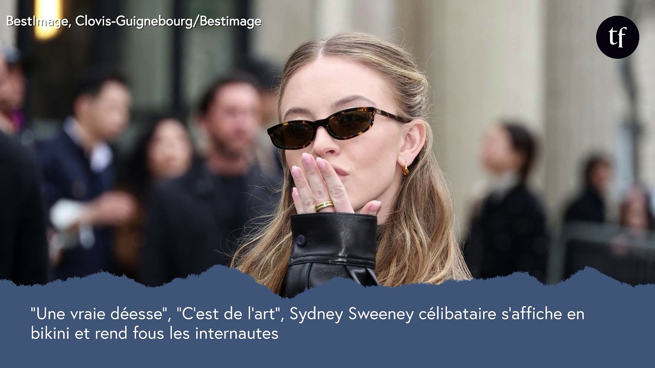 “Une vraie déesse”, “C’est de l’art”, Sydney Sweeney célibataire s'affiche en bikini et rend fous les internautes