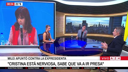 📢 ACUERDO CON EL FMI Y CRÍTICAS DE CFK: "CRISTINA ESTÁ NERVIOSA, SABE QUE VA A IR PRESA" - JAVIER MILEI