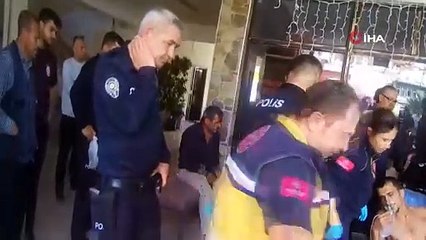 Baba oğul birbirini hastanelik etti