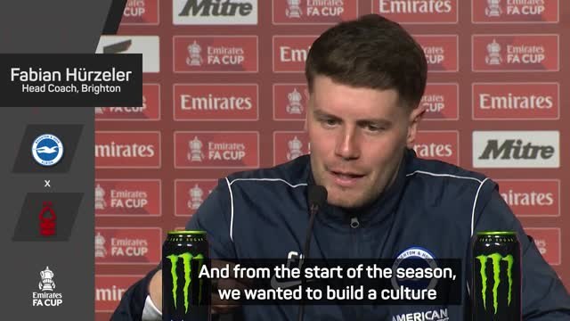 Hurzeler 'won't discuss' 7-0 Forest thumping ahead of FA Cup rematch