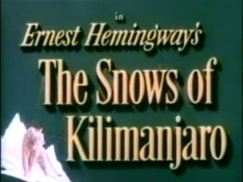 The Snows of Kilimanjaro (1952)