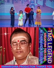 HARIKRISHNA PRODUCTION THANKS YOU. TMS LEGEND M.THIRAVIDA SELVAN SINGAPORE TMS 2024 VOL 4