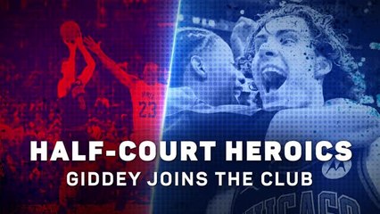 Half-court heroics! Josh Giddey joins the club