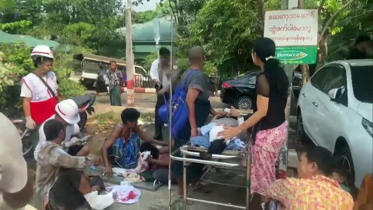 Powerful and deadly quake hits Myanmar, Thailand