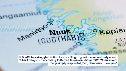 Usha Vance Faces Cold Reception In Greenland As Locals Say 'No... Thank You,' After JD Vance Steps In