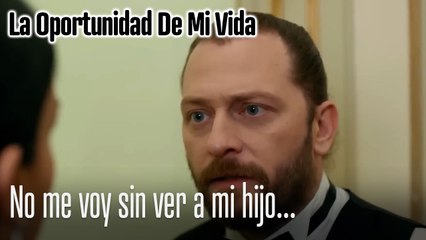 No me voy sin ver a mi hijo...