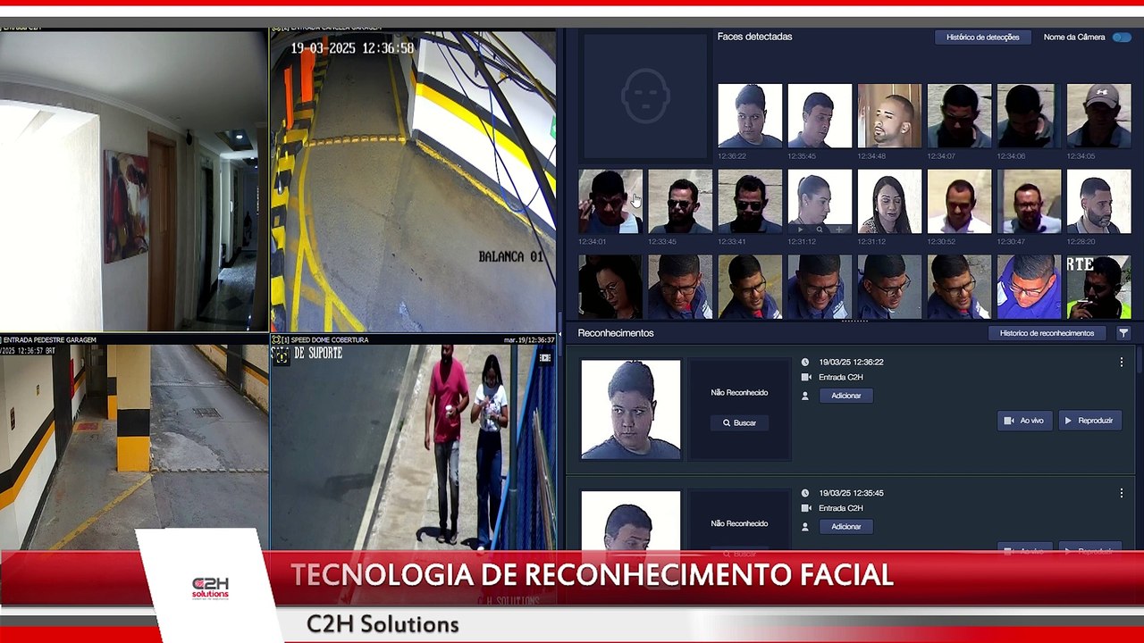 Inovação em Segurança Veicular: LPR, Reconhecimento Facial e Relatórios Avançados com a C2HSolutions
