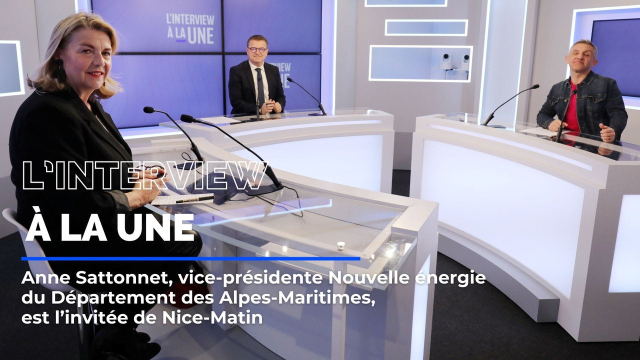 Anne Sattonnet, conseillère départementale des Alpes-Maritimes, est l'invitée de Nice-Matin