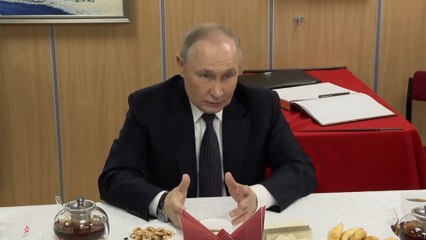 Vladimir Putin: "El conflicto con Ucrania requiere unos debates cuidadosos"