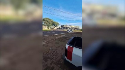 Empresário encontra comércio tomado por mendigos e reclama da situação de Cascavel