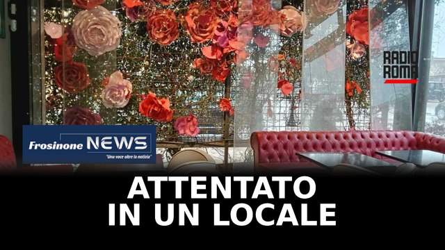 Frosinone, attentato da Caffè Minotti nella notte, esplode un ordigno