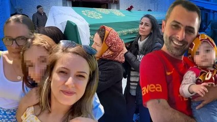 Avcılar’da eski eşi tarafından öldürülen Damla Bakiler ve annesi Nazan Deniz Bakiler son yolculuğuna uğurlandı