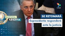 Colombia reanudará la audiencia de juicio del expdte. Uribe