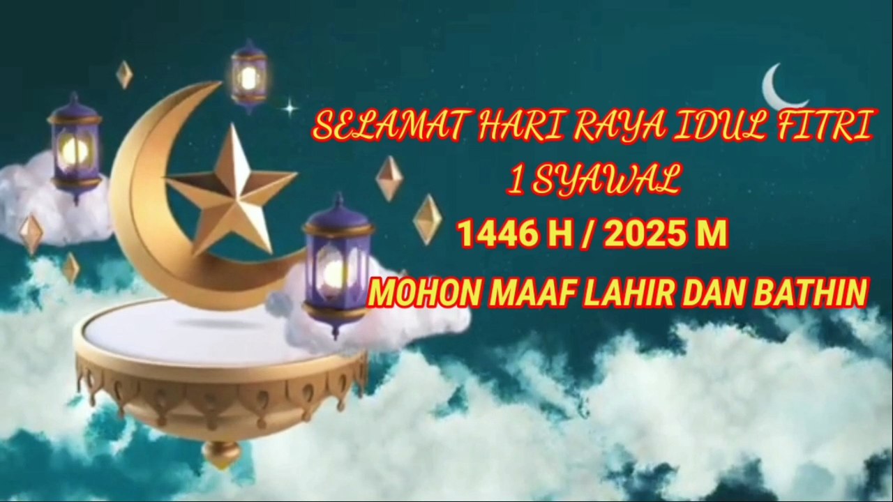 ABDI YUSRAN WALI NAGARI AIA MANGGIH MENGUCAPKAN SELAMAT HARI RAYA IDUL FITRI 1446 HIJRIAH